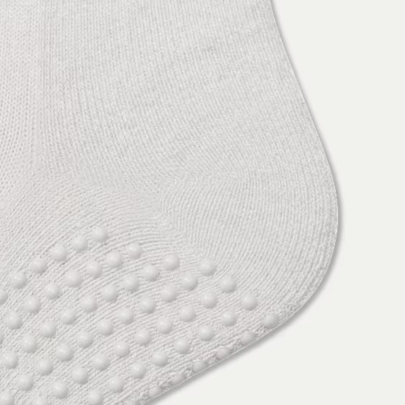 NWT Bombas Gripper Half Calf Socks - Size Medium 8-10.5 Harbor Light Gray - Picture 3 of 6